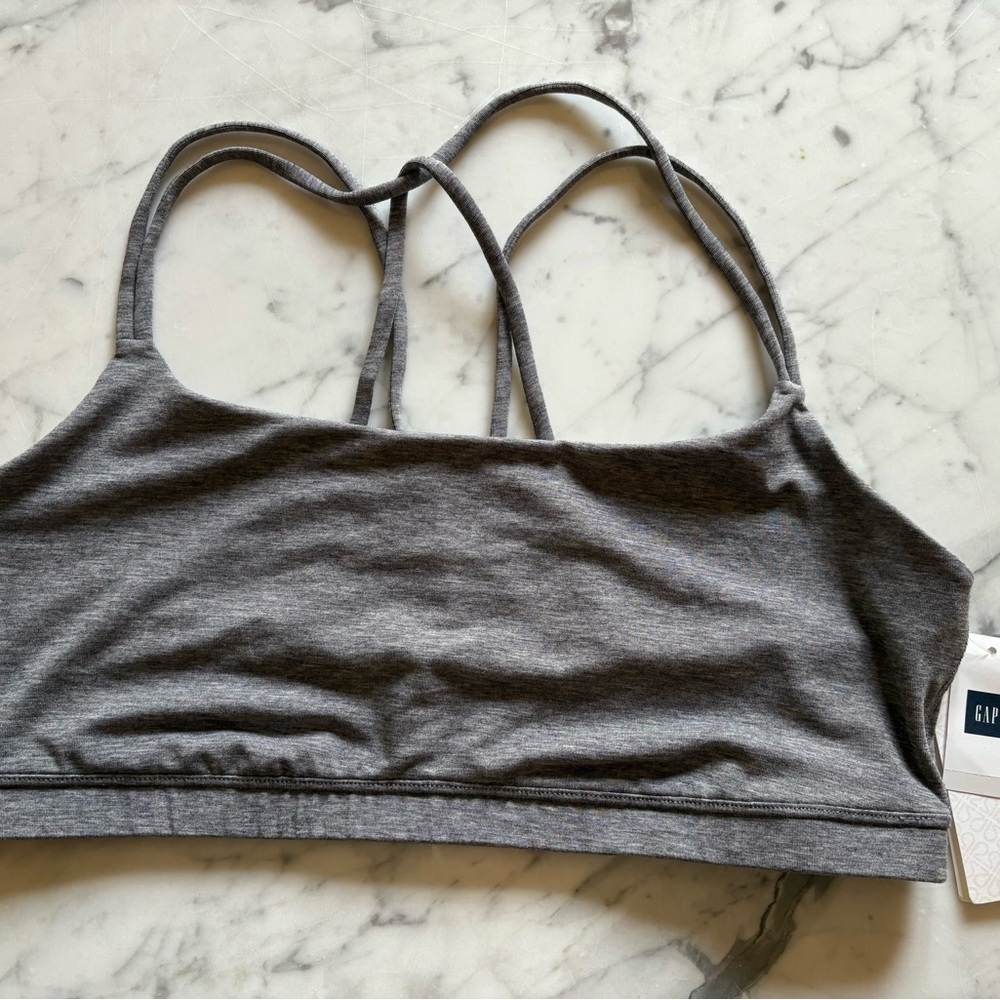 GAP Fit Sports Bra XL soft! 74% 18% Lyocel 8% Spandex NWT